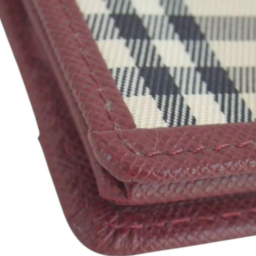 418166BS (L1) Burberry Wallet Nova Check Beige PVC - Picture 8 of 11